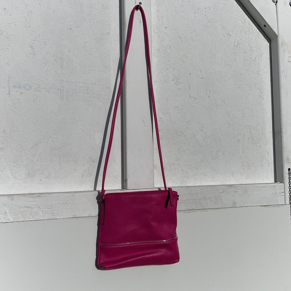 WORTHINGTON Crossbody Bag Purse Handbag HOT Pink - Spring/Summer RN93677